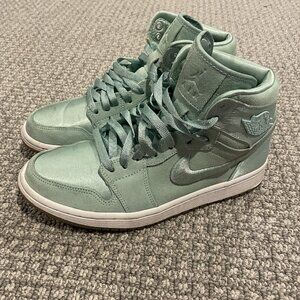 Nike Air Jordan Sneakers Womens Size 8 Season Of Her Mint Green Shoes